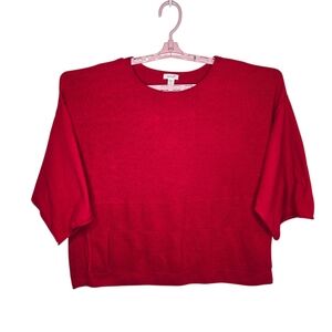 J. Jill Red Sweatshirt